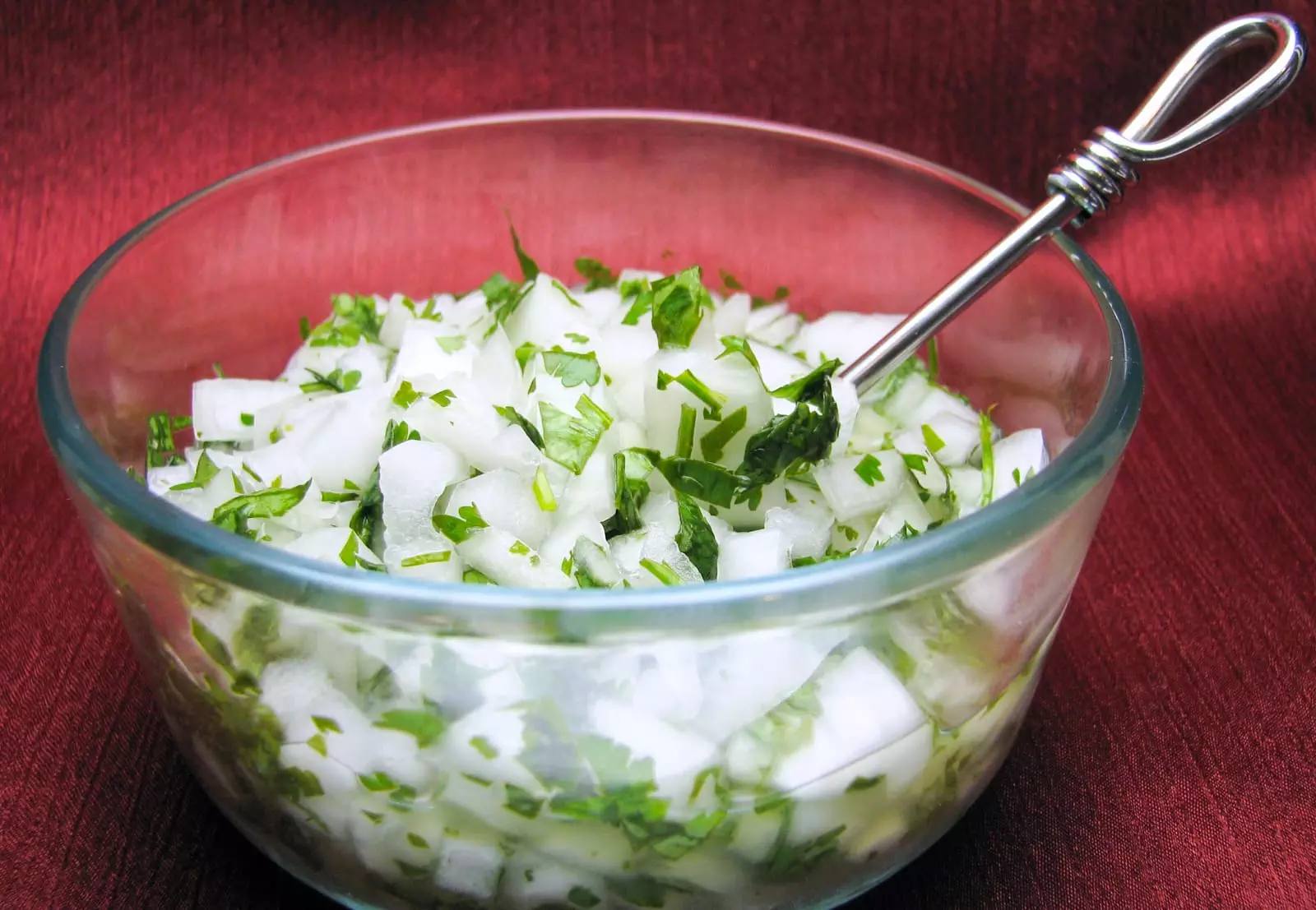 Onion, Cilantro and Lime Juice Relish