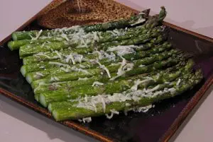 Roasted Asparagus with Parmesan Cheese