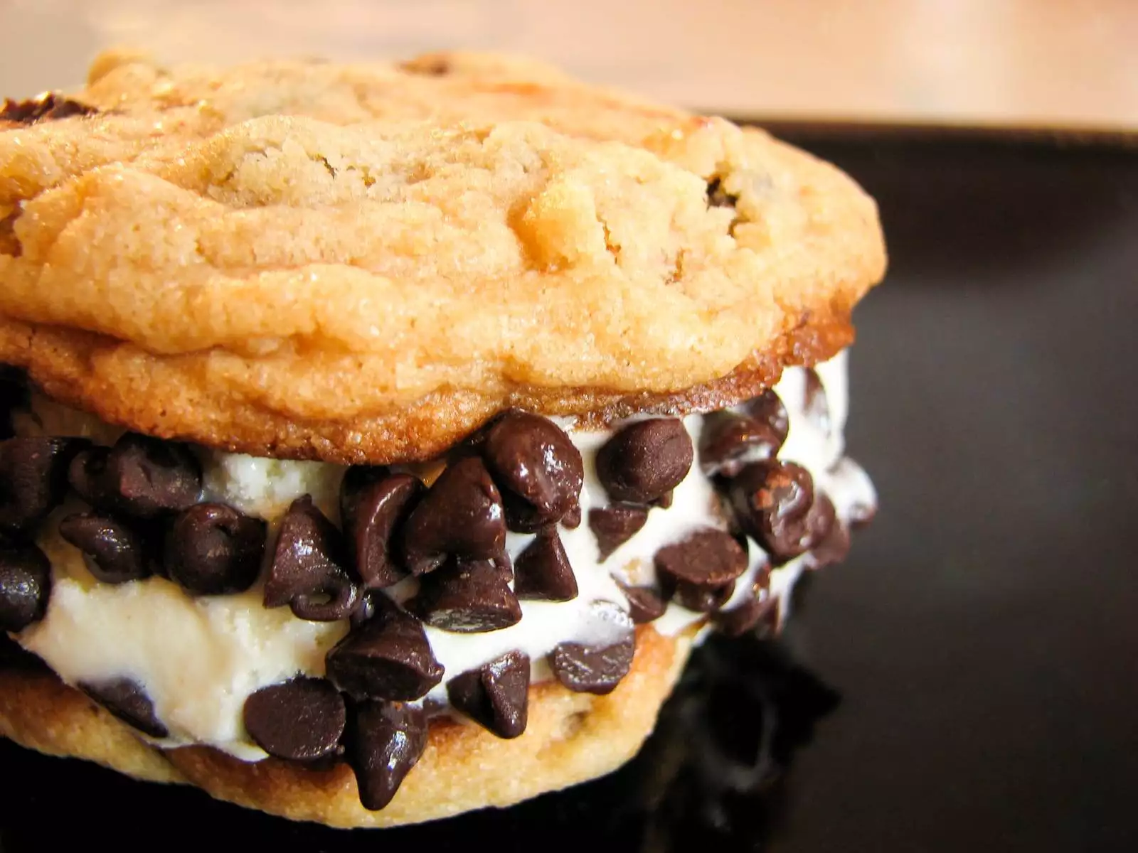 Chocolate Chip Ice Cream Sandwich