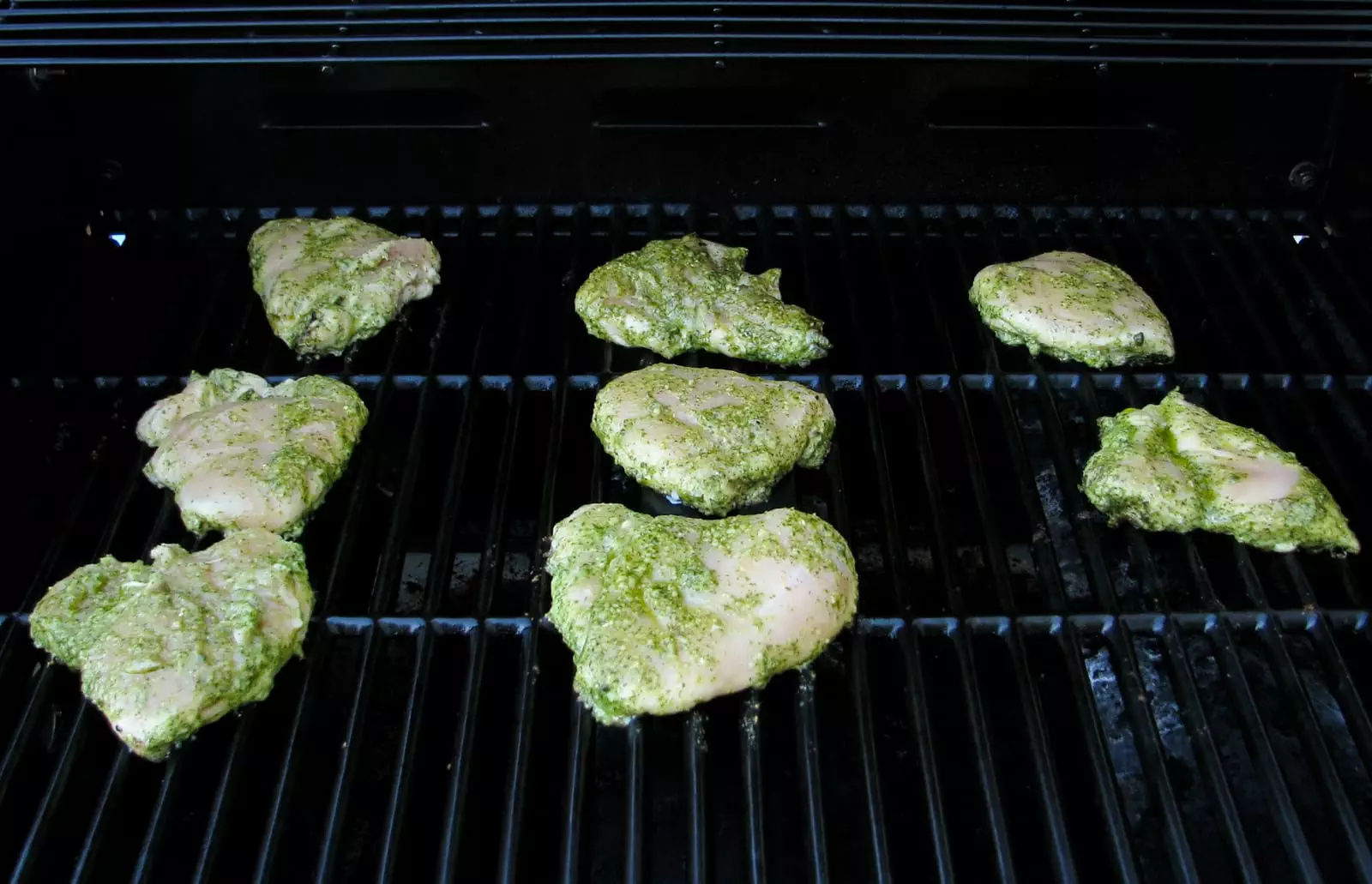 Pesto Chicken Sandwich with Caramelized Onions and Havarti