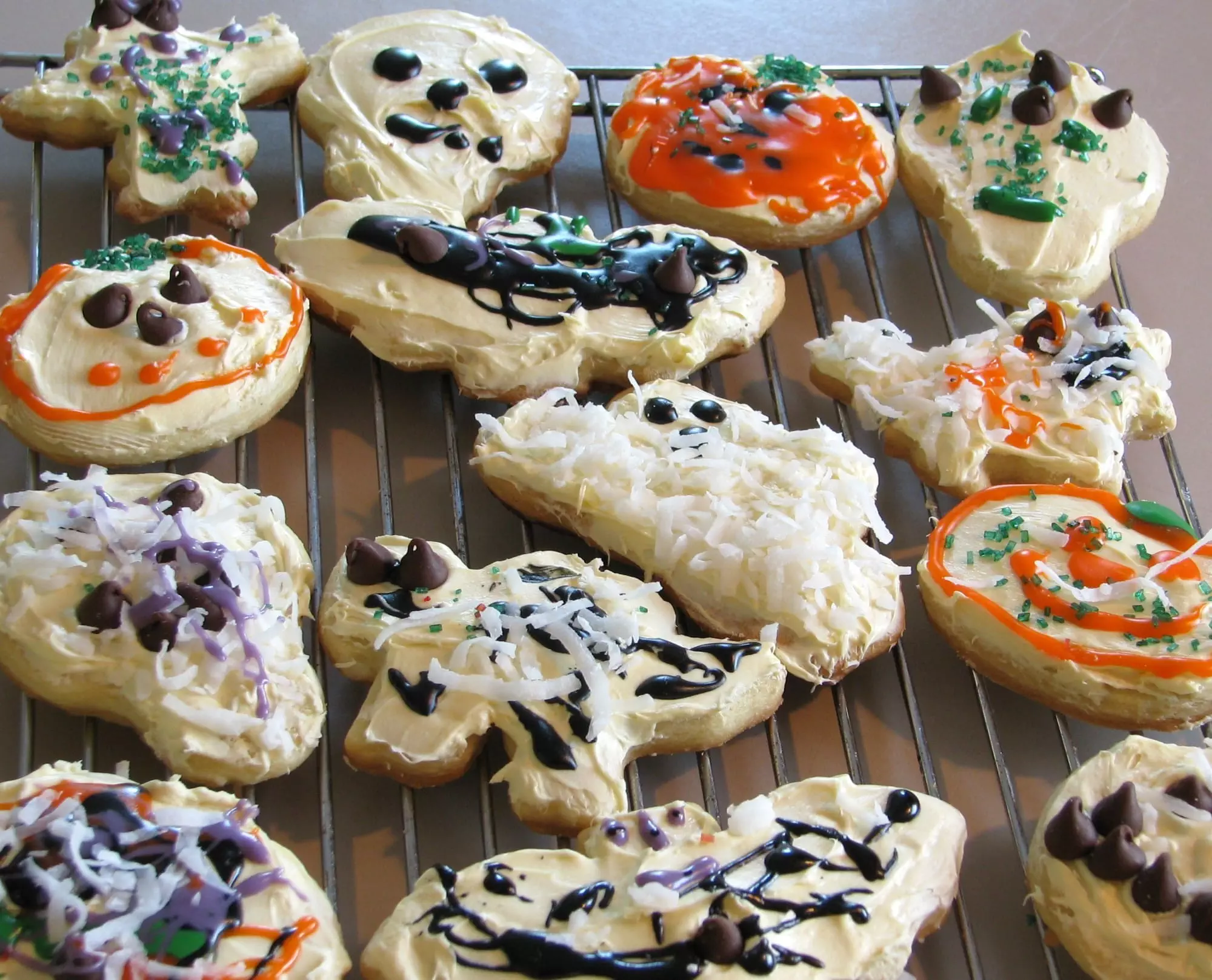 Halloween Sugar Cookies