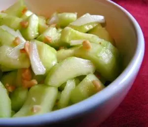 Spicy Cucumber Salad with Peanuts