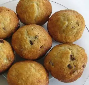 Banana Chocolate Chip Muffins