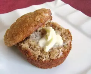 Banana, Coconut and Walnut Muffins