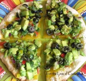 Avocado and Olive Quesadillas