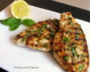 Lemon and Basil Chicken Breasts