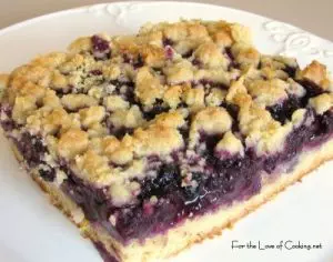 Blueberry Crumb Bars