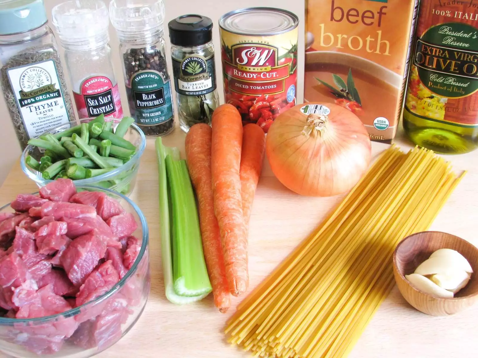 Vegetable Beef Noodle Soup