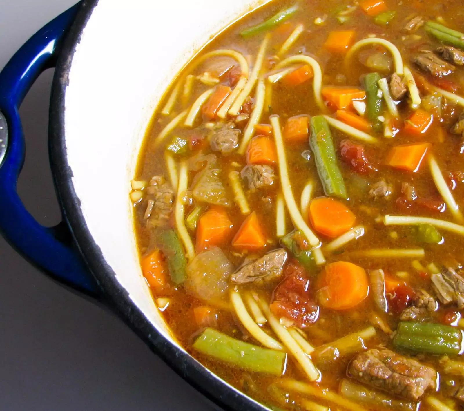 Vegetable Beef Noodle Soup