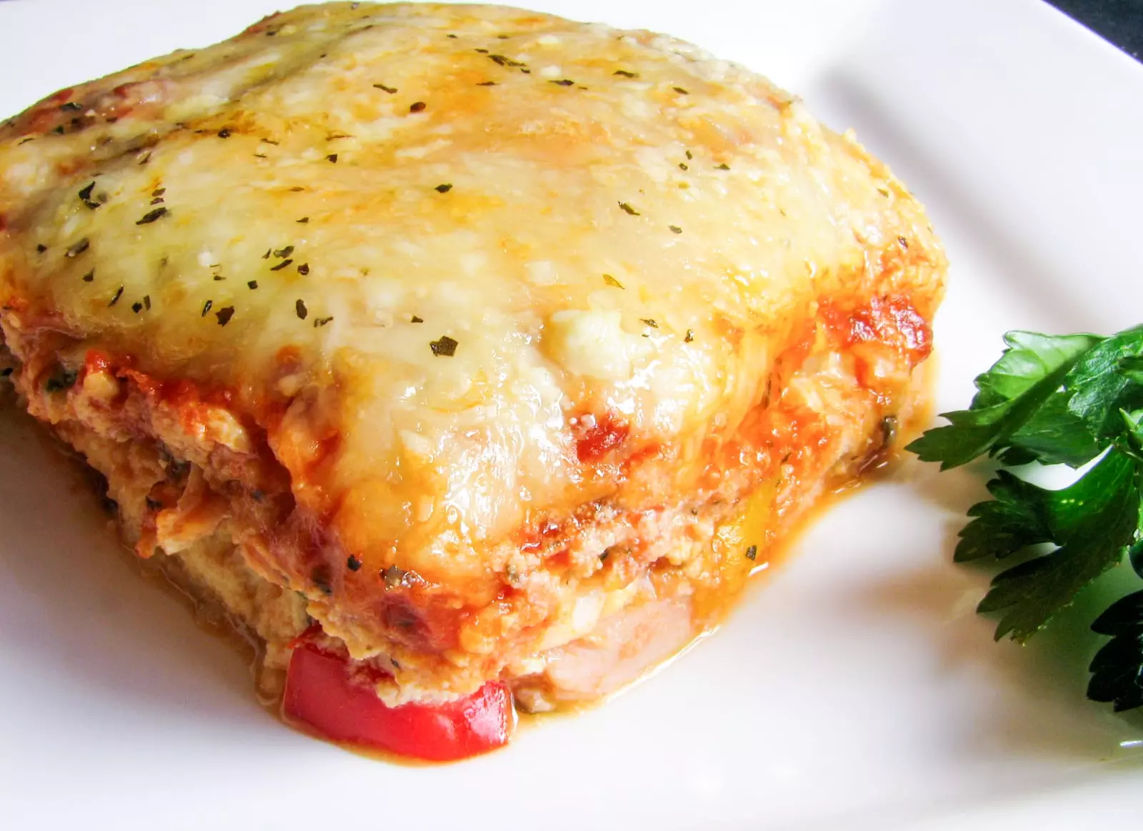 Chicken and Roasted Garlic Lasagna