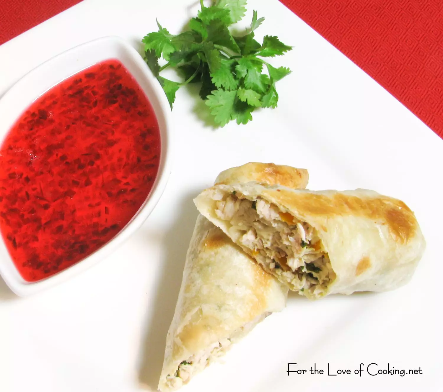 Chicken Flautas with Jalapeno Jelly