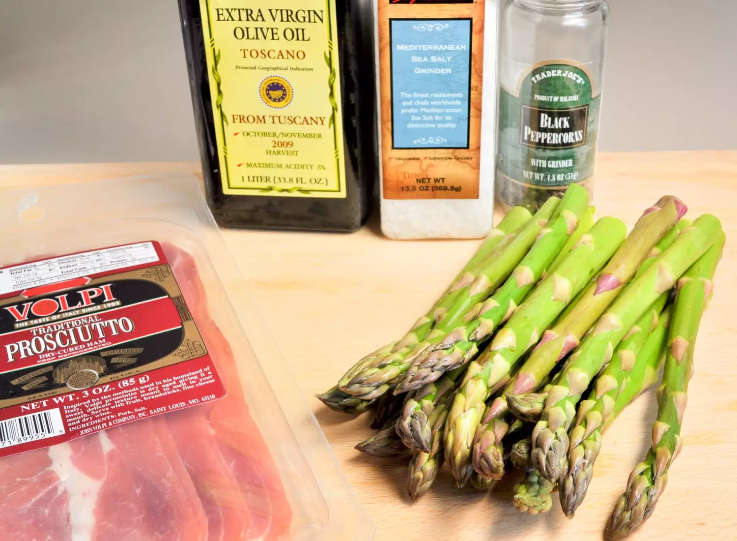 Roasted Asparagus with Prosciutto