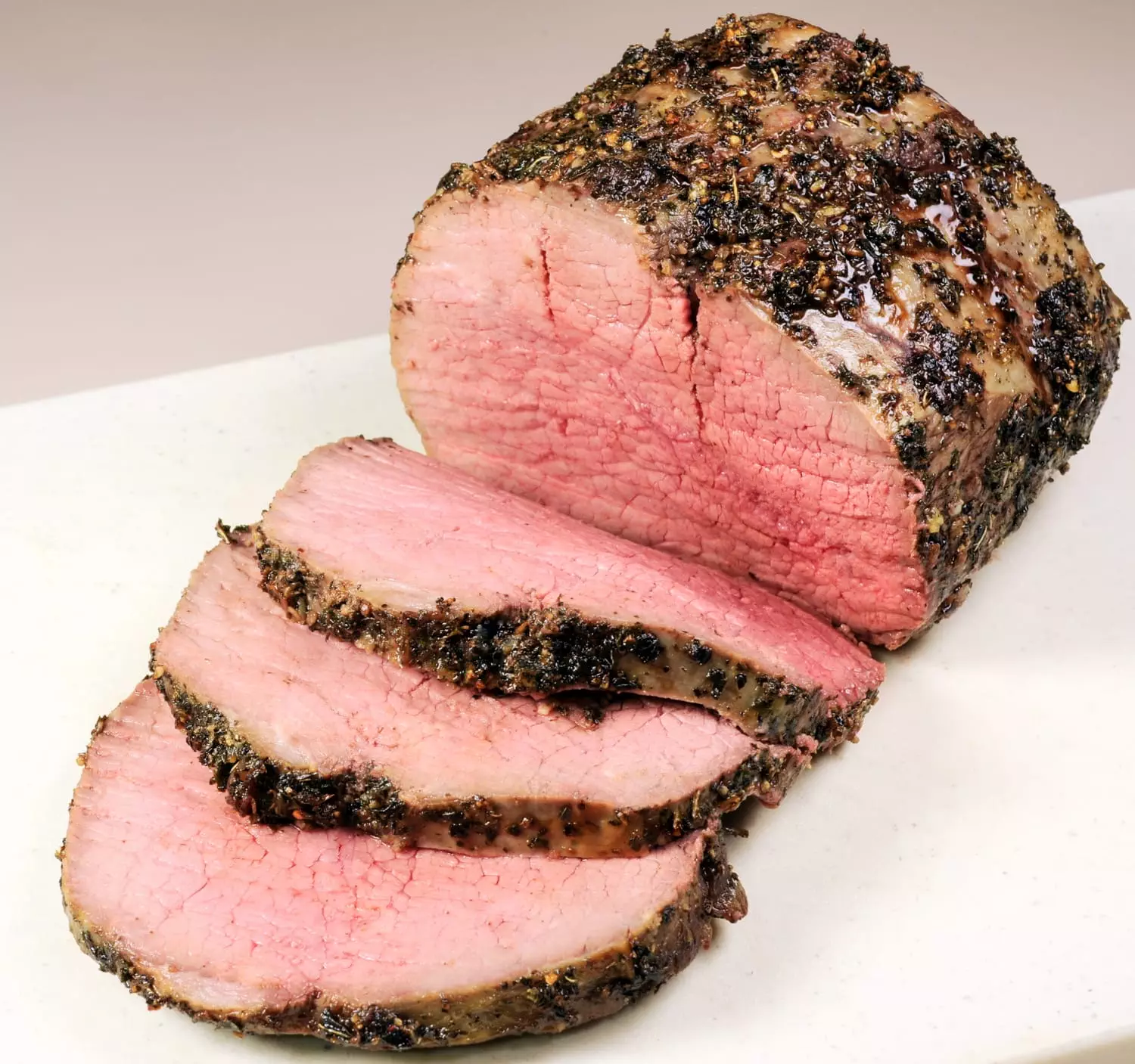 Roast Beef with Basil, Oregano and Garlic