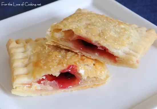 Homemade Lemon and Blueberry Pop Tarts