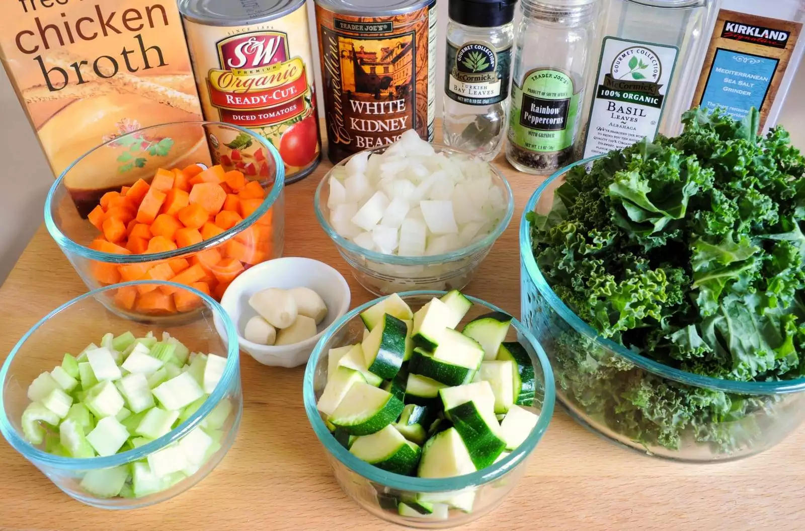 Vegetable and Kale Soup