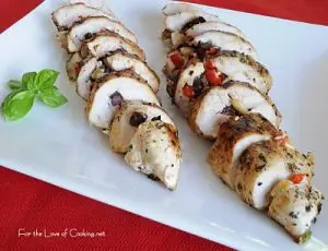 Mediterranean Stuffed Chicken Breasts