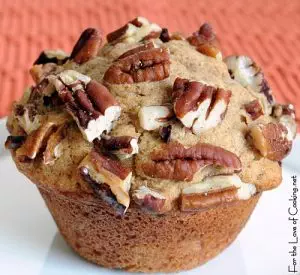 Brown Sugar and Banana Muffins with Pecans