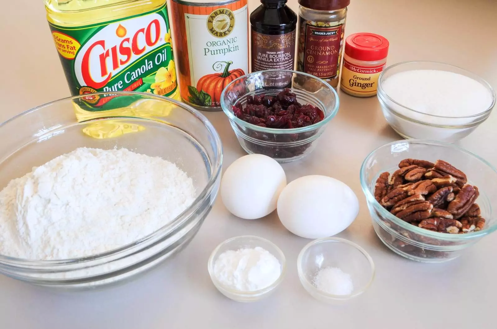 Pumpkin, Cranberry, and Pecan Muffins