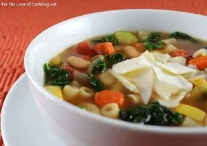 Roasted Vegetable Minestrone