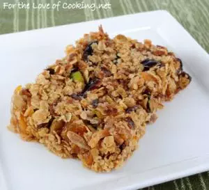 Sweet and Salty Homemade Granola Bars