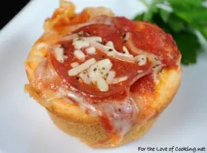 Pepperoni Pizza Cups