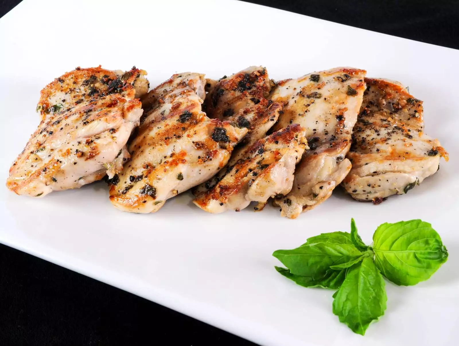 Basil Marinated Chicken Thighs