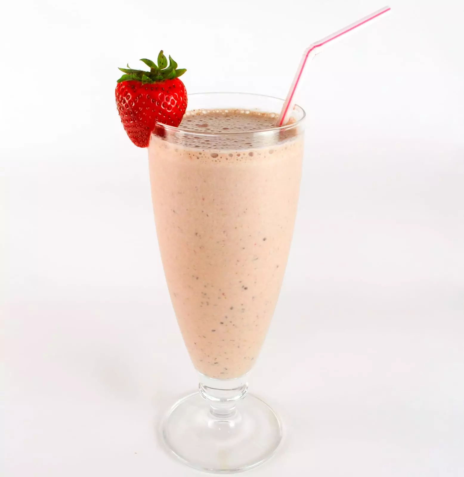 Chocolate, Strawberry, and Banana Milkshake