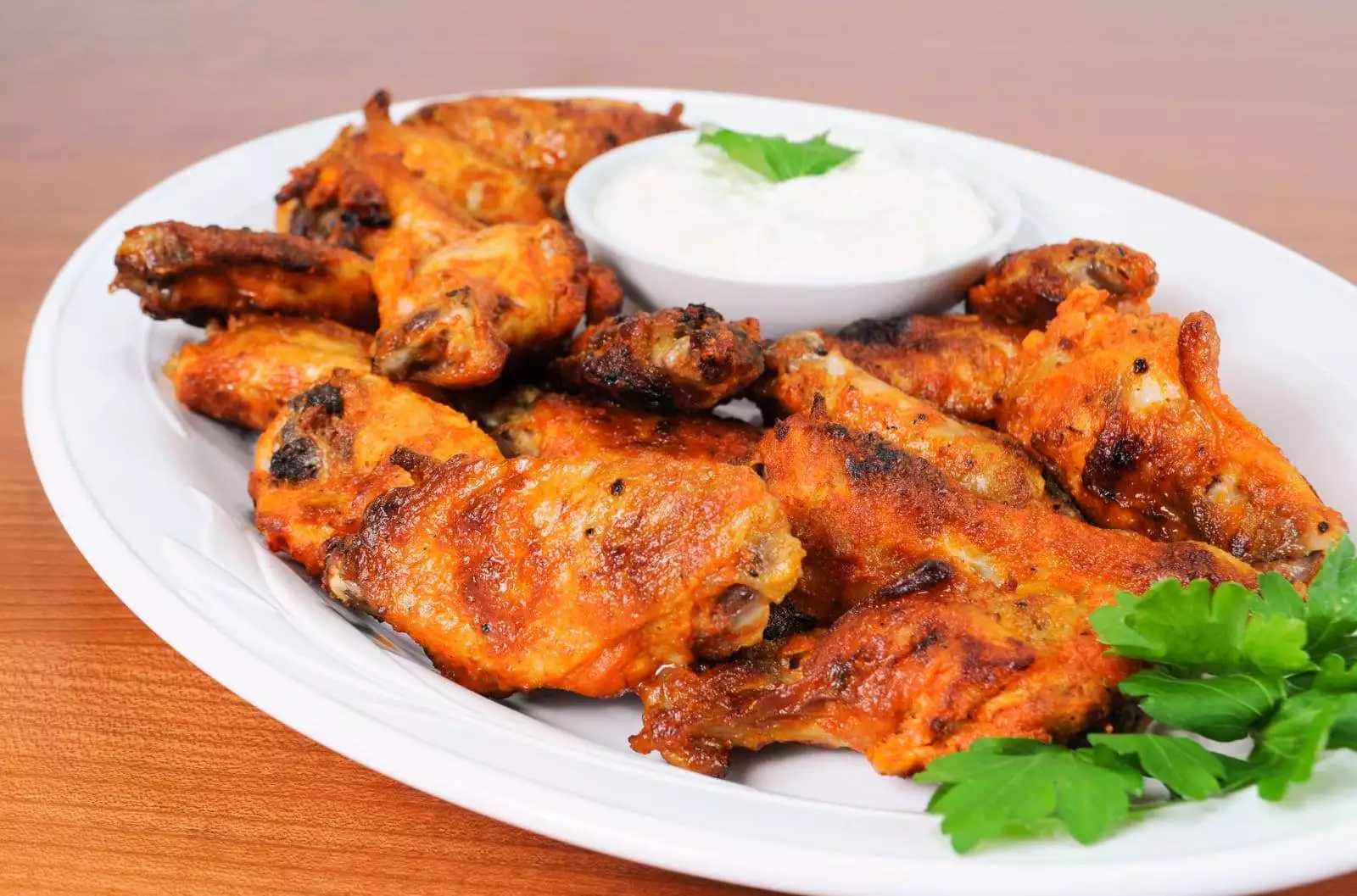 Baked Spicy Chicken Wings