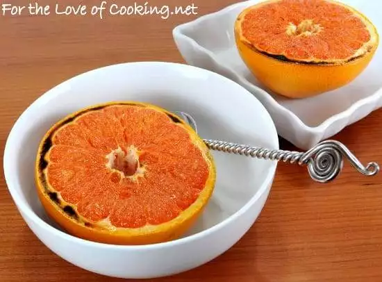 Broiled Grapefruit with Caramelized Sugar