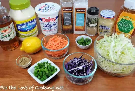 Light and Tangy Cole Slaw