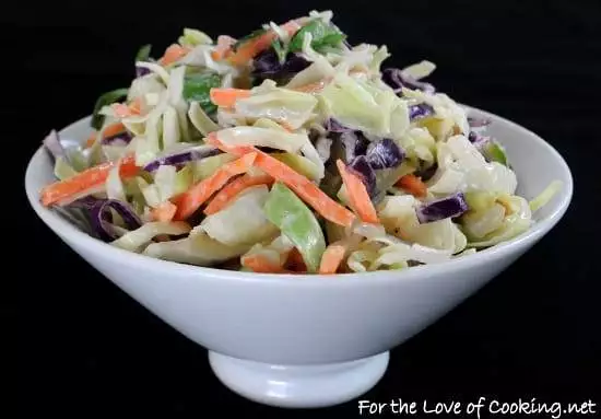 Light and Tangy Cole Slaw