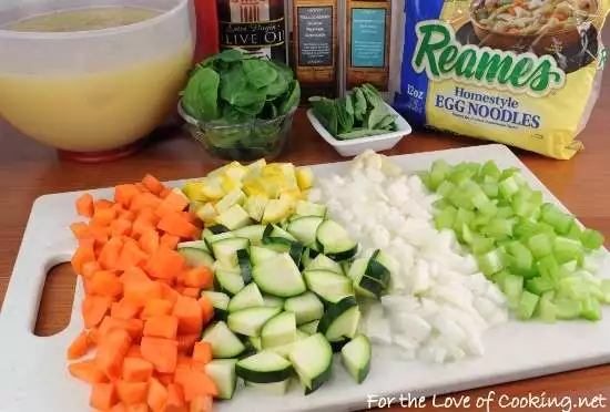 Vegetable Noodle Soup