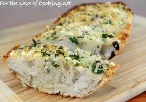 Kalamata Olive Garlic Bread