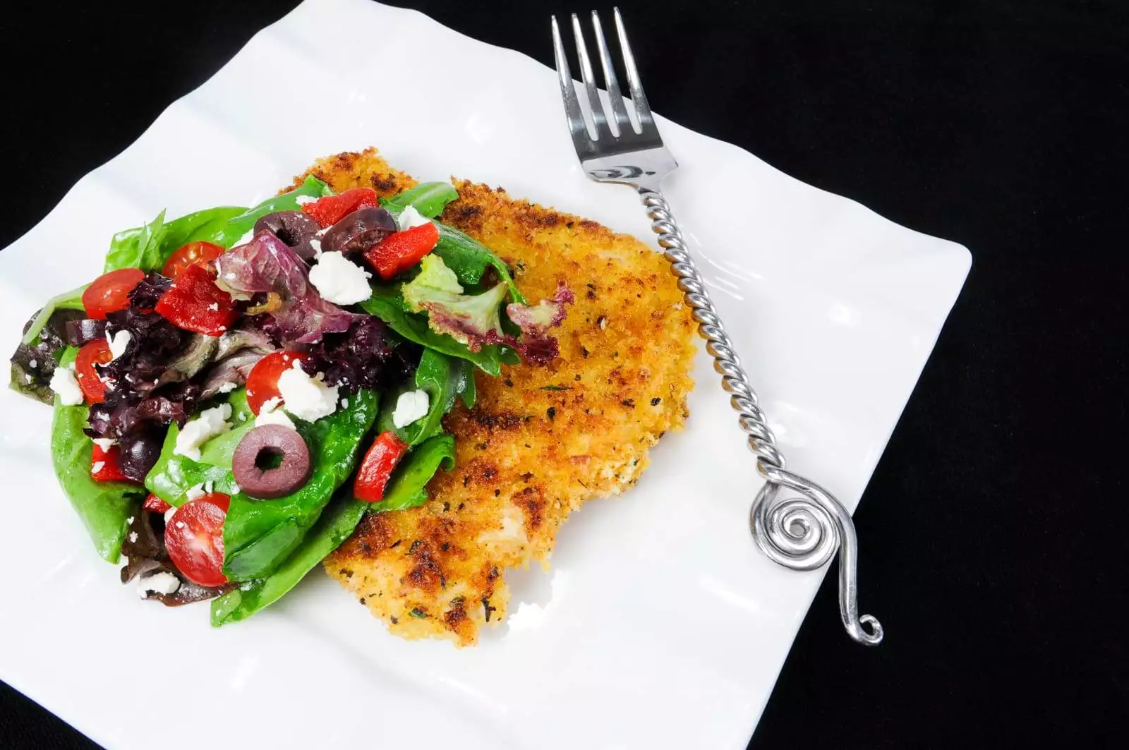 Greek Chicken Milanese