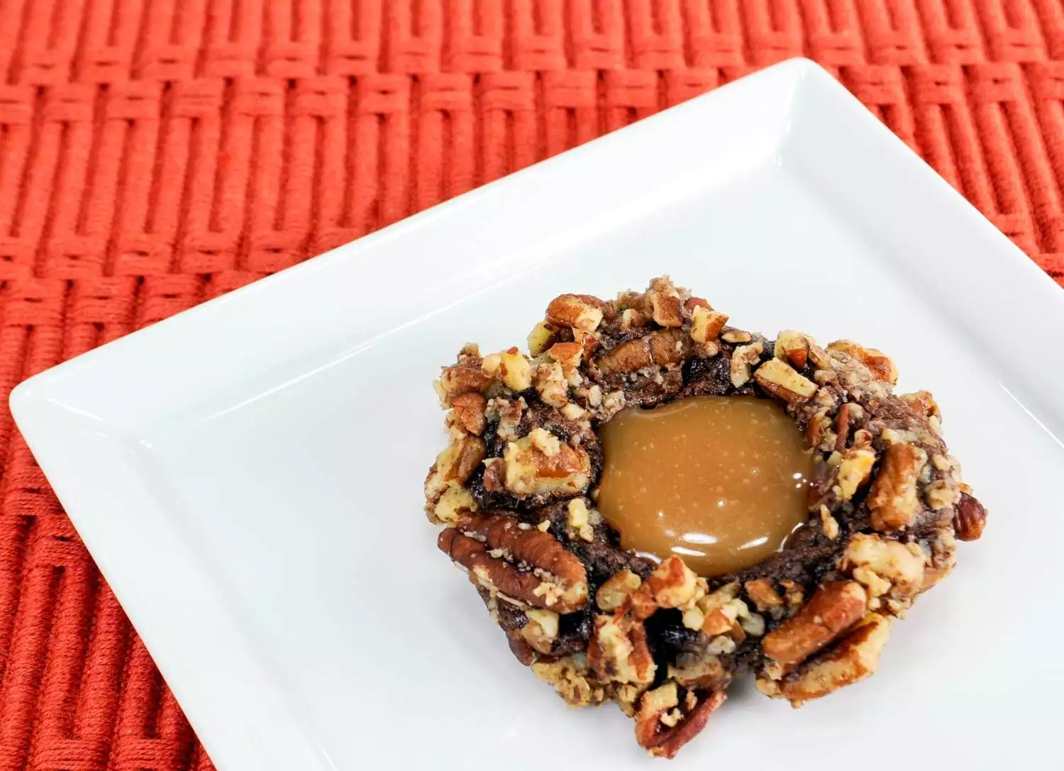 Chocolate Turtle Cookies