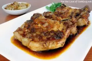 Pork Chops with a Maple Sauce