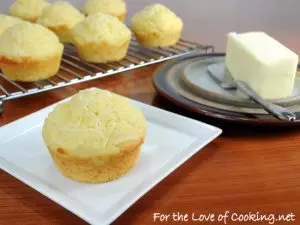 Parmesan-Corn Bread Muffins