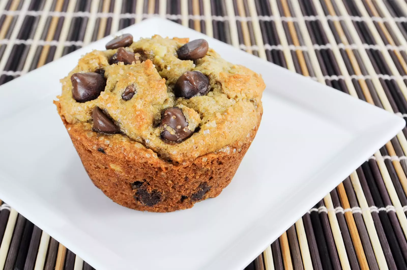 Banana Peanut Butter Chocolate Chip Muffins