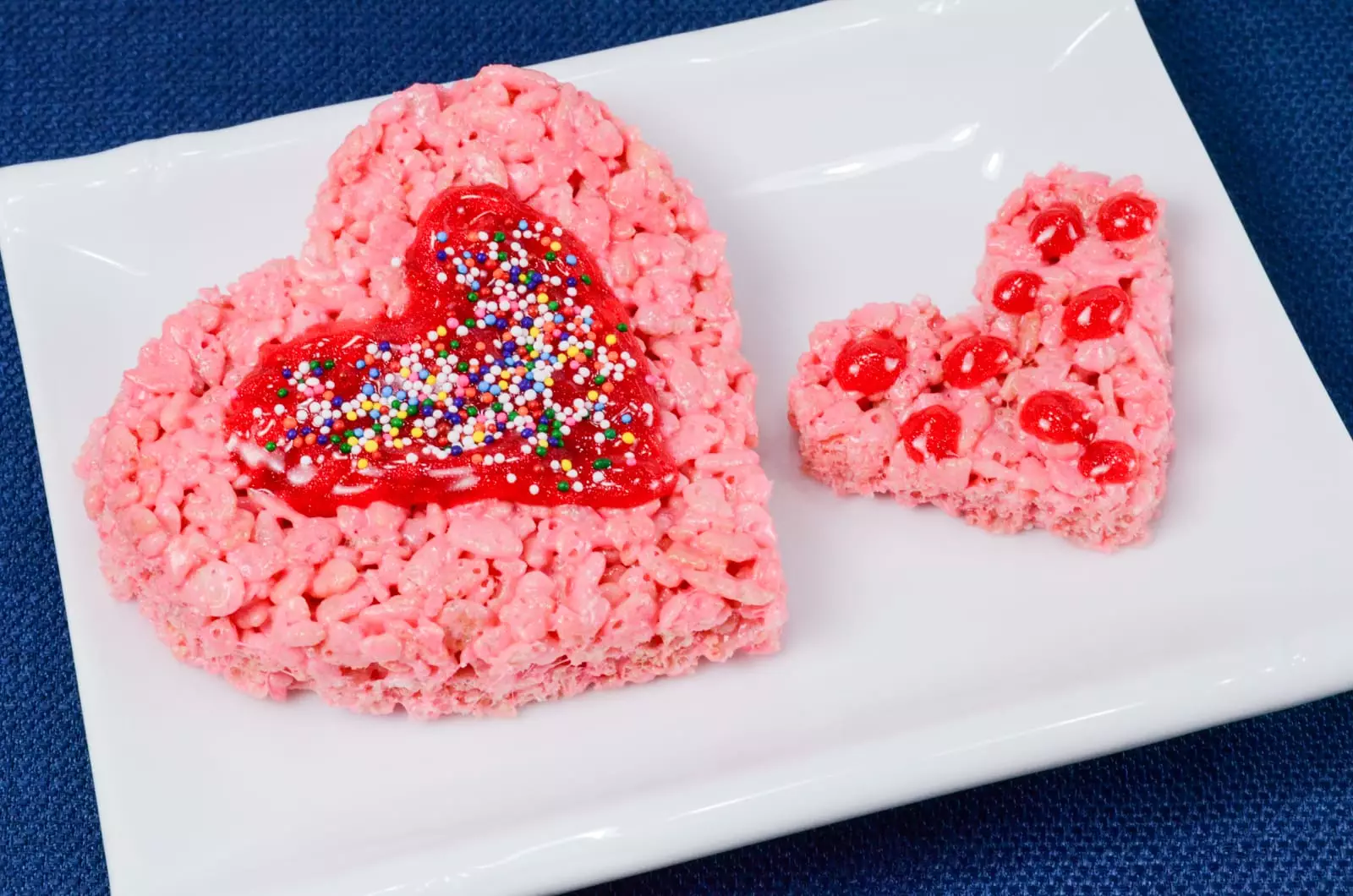 Valentines Day Rice Krispie Treats