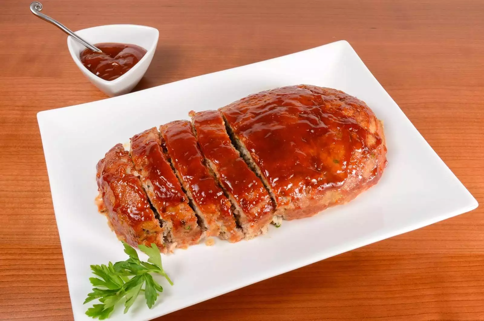 Turkey Meatloaf with Brown Sugar-Ketchup Glaze