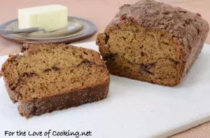 Cinnamon Swirl Banana Bread