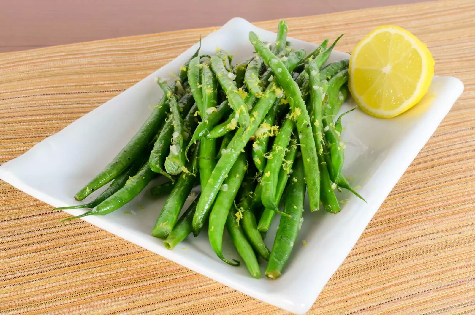 Green Beans with Lemon and Garlic