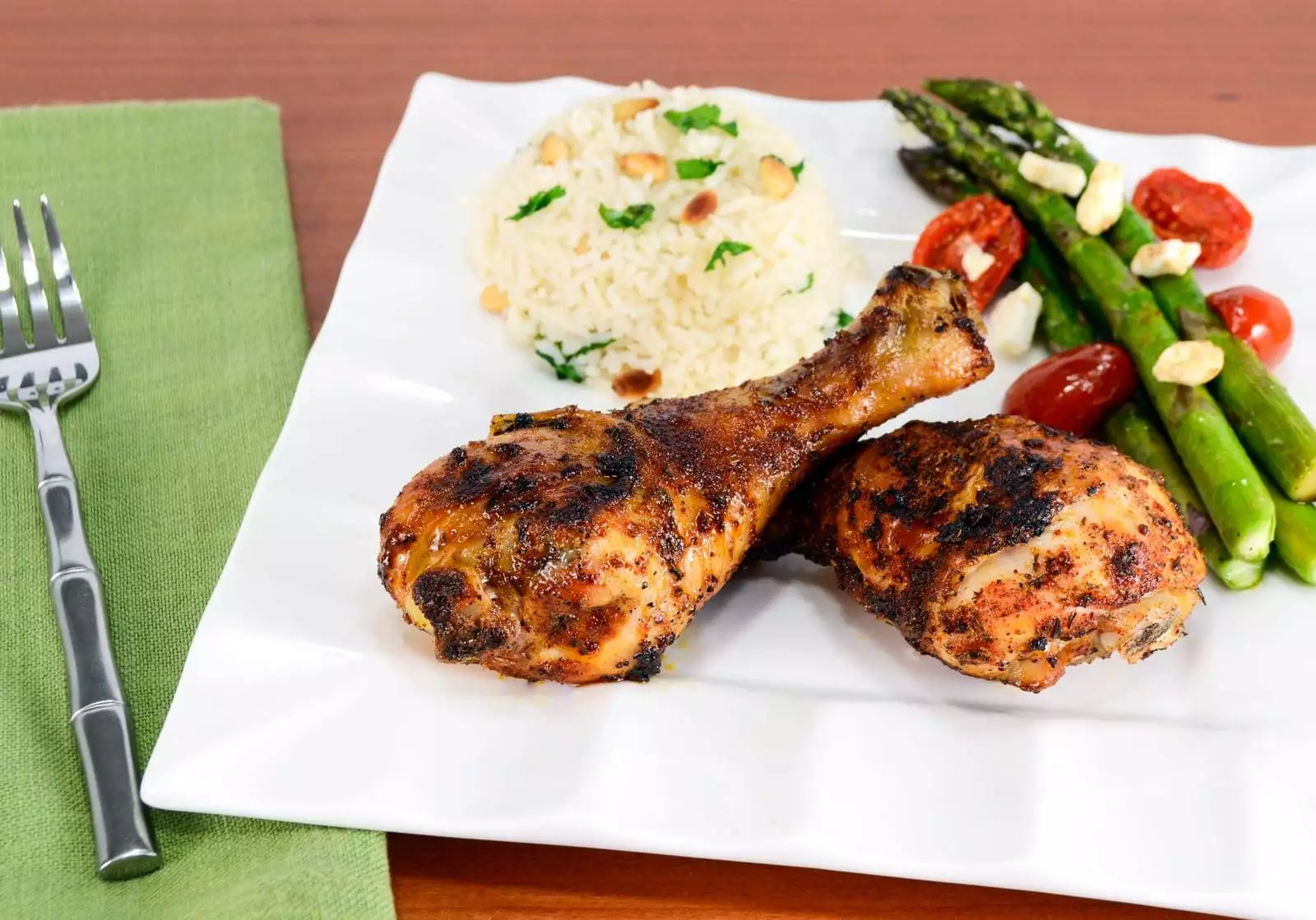 Spicy Roasted Chicken Drumsticks