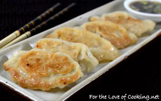 Chicken and Cilantro Pot Stickers