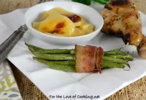 Green Bean Bacon Wrapped Bundles