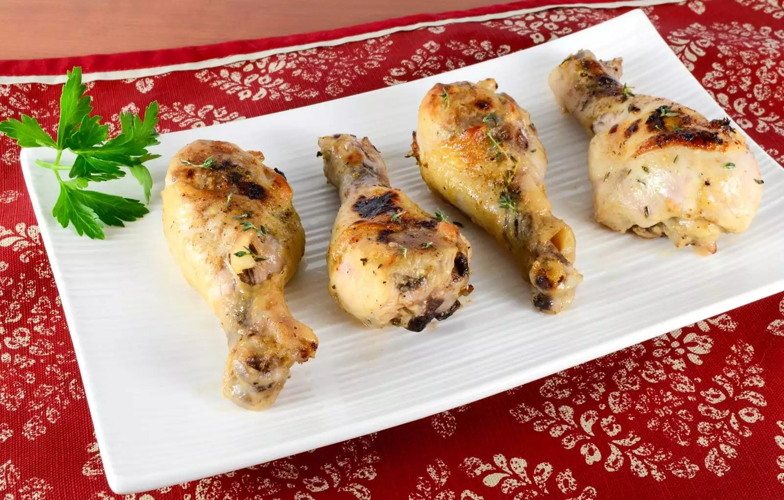 Lemon-Mustard Chicken Drumsticks