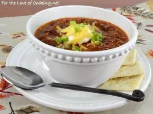 Beef and Bean Chipotle Chili