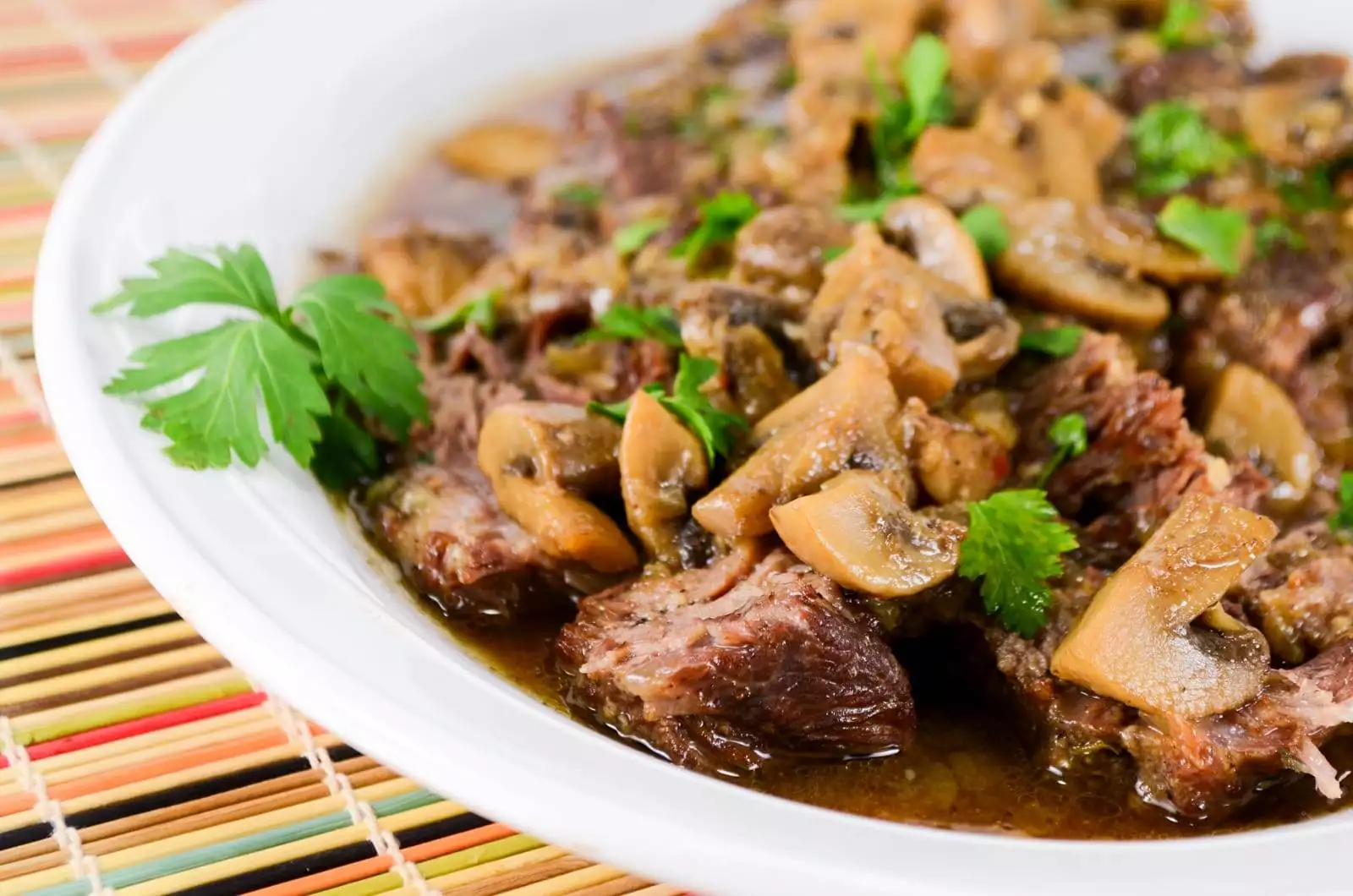 Pot Roast with Mushrooms