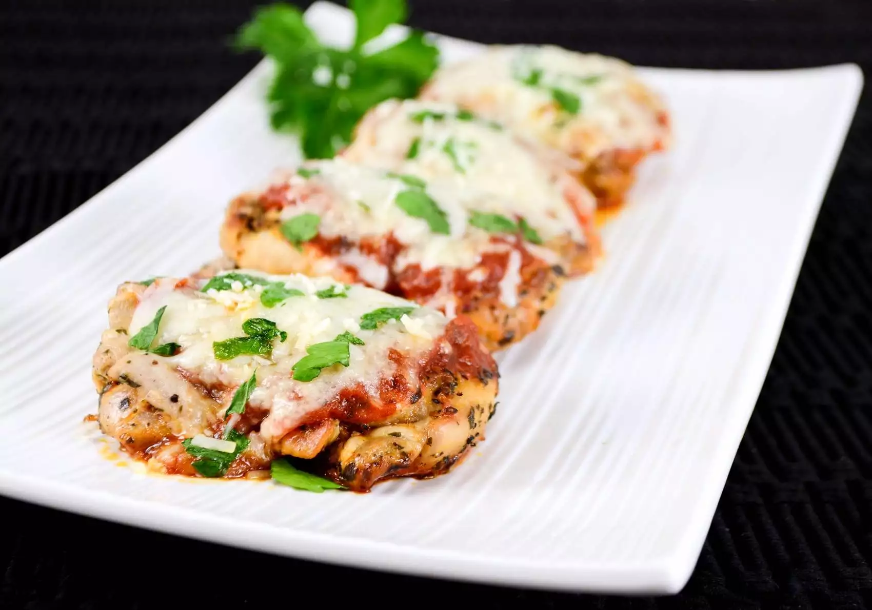 Herb Marinated Chicken Parmesan