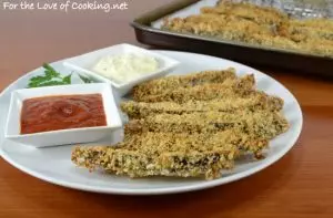 Baked Portobello Mushroom Fries